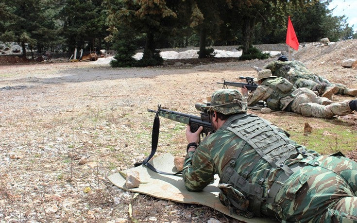 Οι ασκήσεις της Εθνοφυλακής στην ακριτική Σύμη (εικόνες)